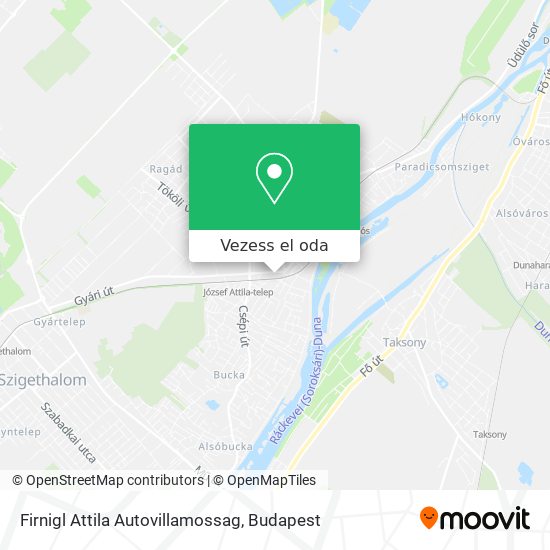 Firnigl Attila Autovillamossag térkép