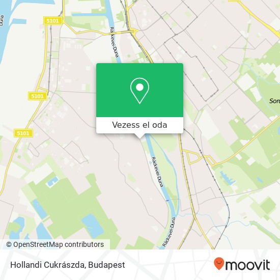 Hollandi Cukrászda térkép