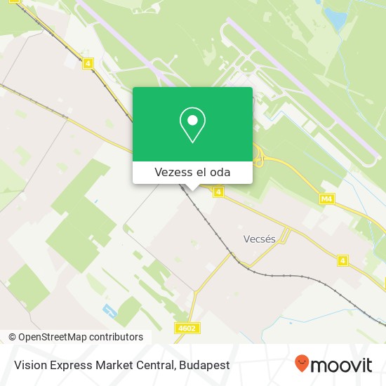 Vision Express Market Central térkép