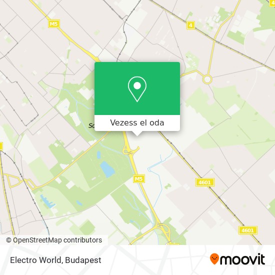 Electro World térkép