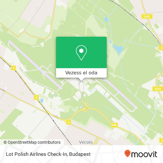 Lot Polish Airlines Check-In térkép
