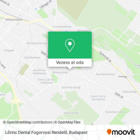 Lőrinc Dental Fogorvosi Rendelő térkép