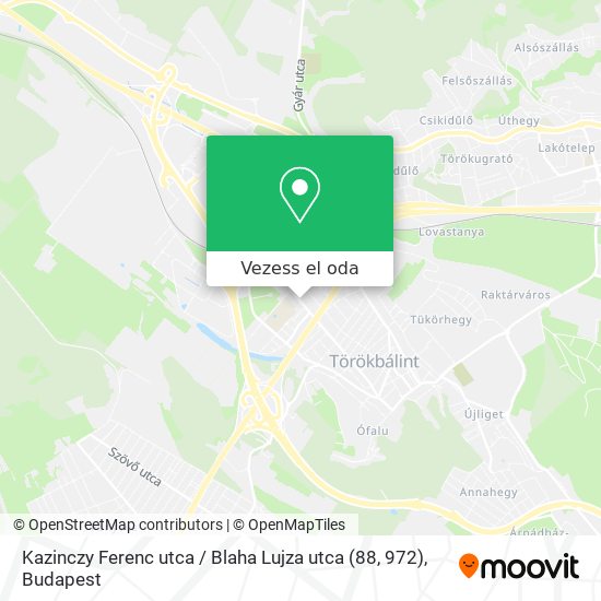 Kazinczy Ferenc utca / Blaha Lujza utca (88, 972) térkép