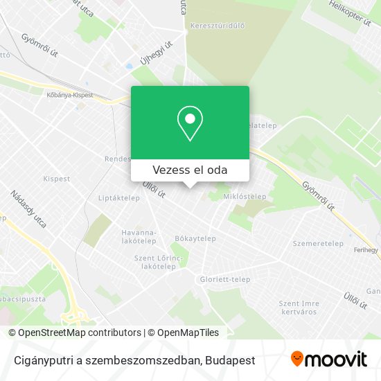 Cigányputri a szembeszomszedban térkép