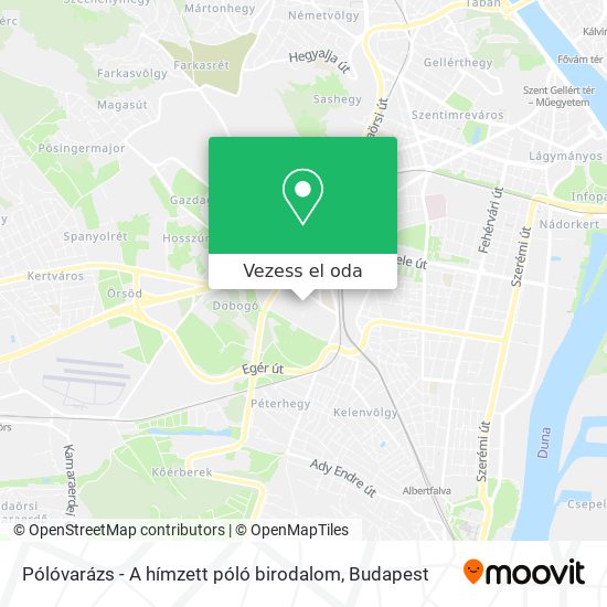 Pólóvarázs - A hímzett póló birodalom térkép