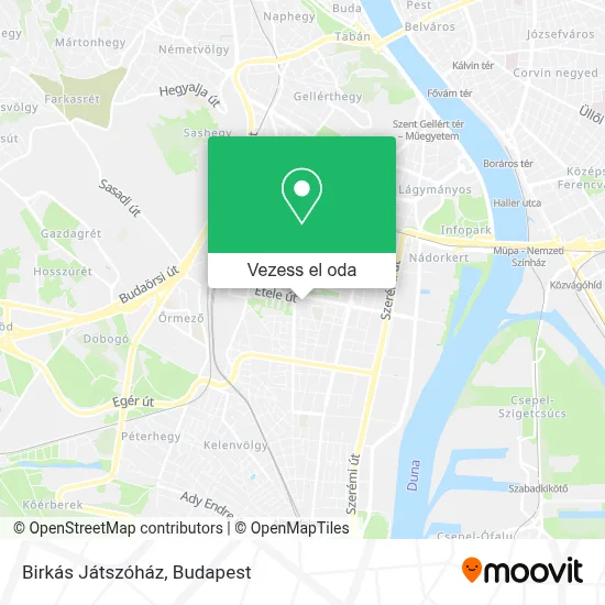 Birkás Játszóház térkép