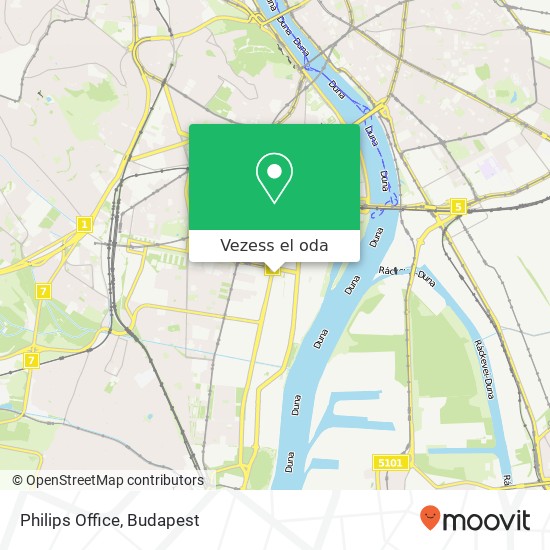 Philips Office térkép