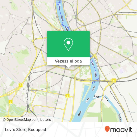 Levi's Store térkép