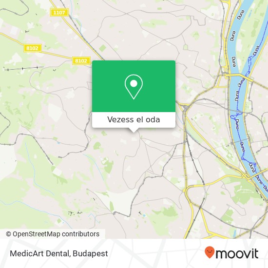 MedicArt Dental térkép