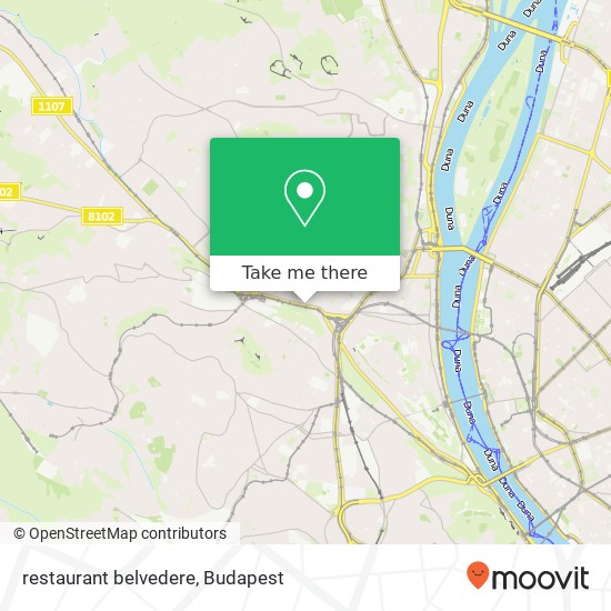 restaurant belvedere térkép