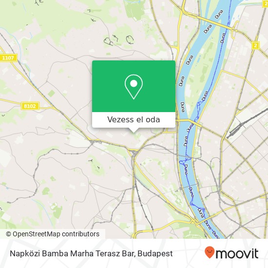 Napközi Bamba Marha Terasz Bar térkép