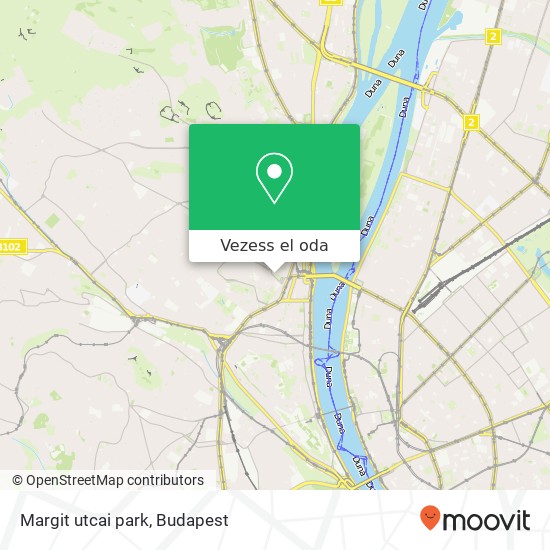 Margit utcai park térkép