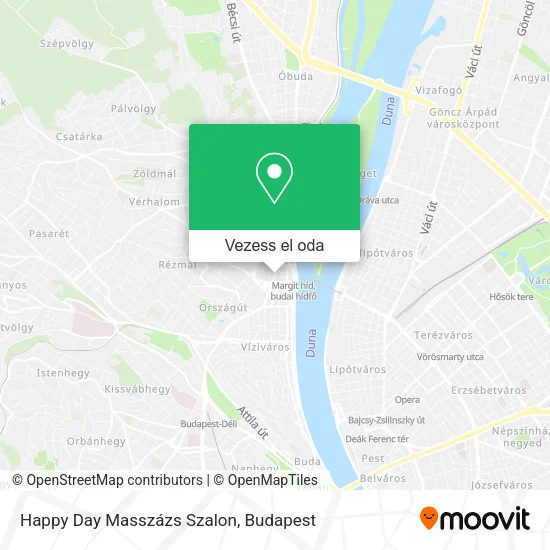 Happy Day Masszázs Szalon térkép