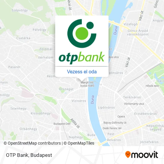 OTP Bank térkép
