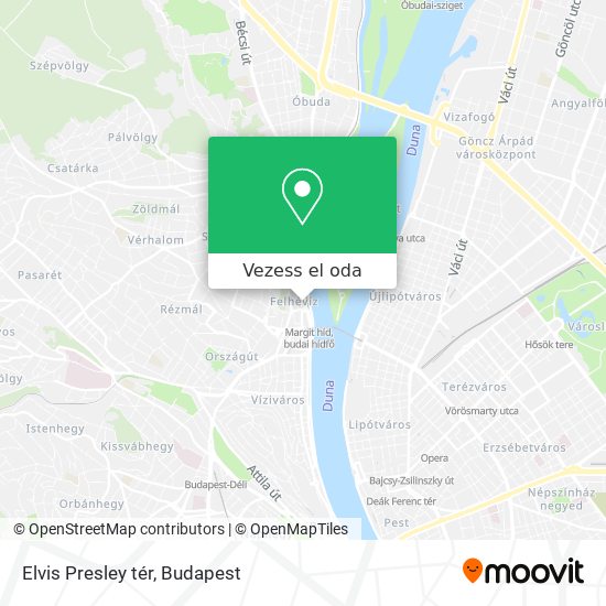 Elvis Presley tér térkép
