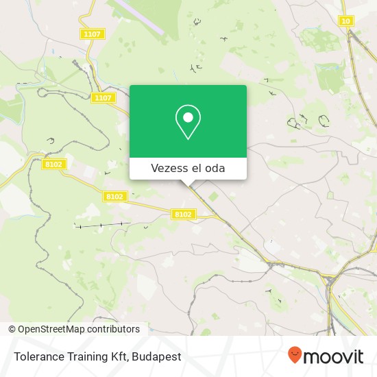 Tolerance Training Kft térkép
