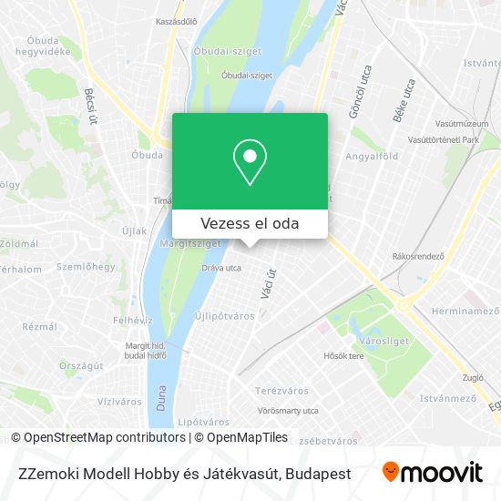 ZZemoki Modell Hobby és Játékvasút térkép