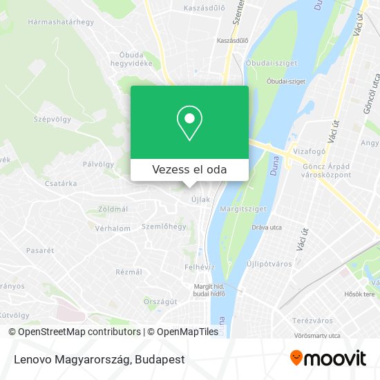 Lenovo Magyarország térkép