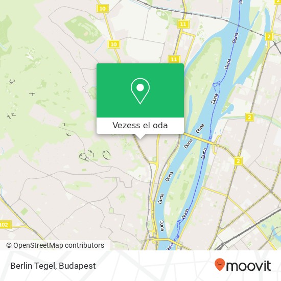 Berlin Tegel térkép