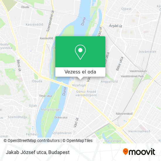 Jakab József utca térkép