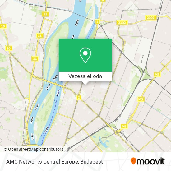 AMC Networks Central Europe térkép