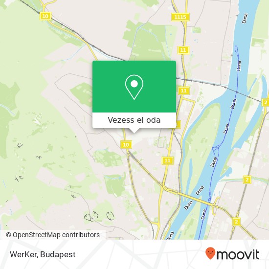 WerKer térkép
