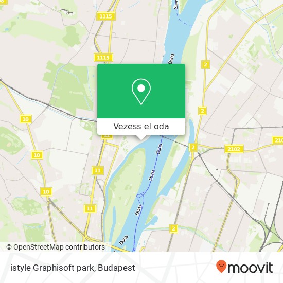 istyle Graphisoft park térkép