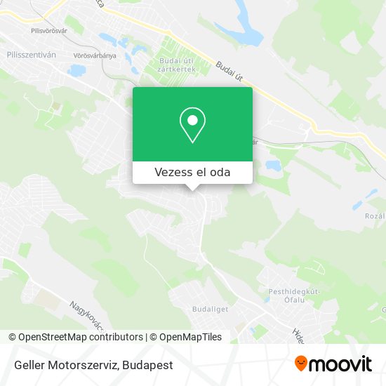 Geller Motorszerviz térkép