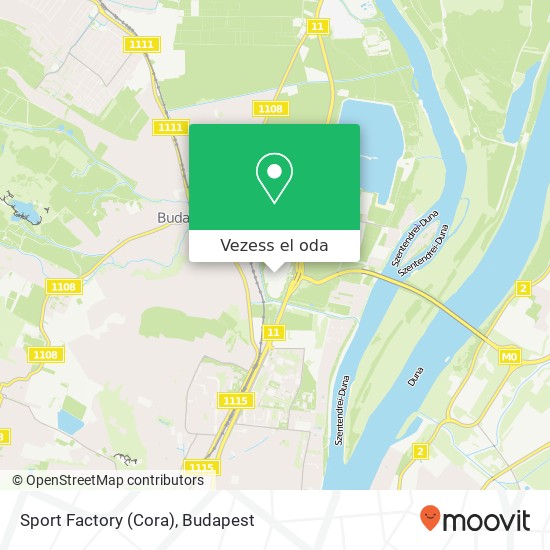 Sport Factory (Cora) térkép
