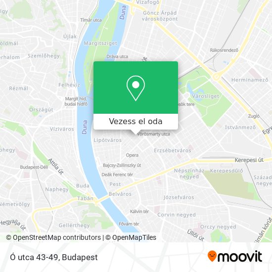 Ó utca 43-49 térkép