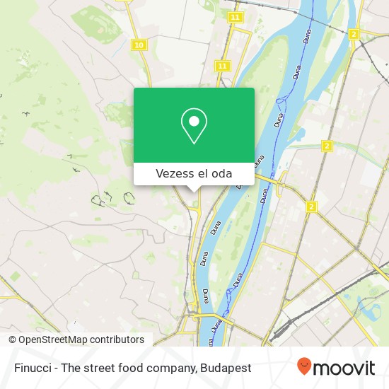 Finucci - The street food company térkép