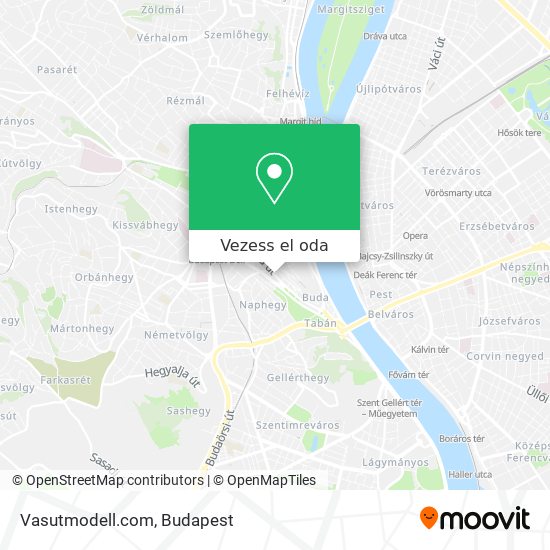 Vasutmodell.com térkép