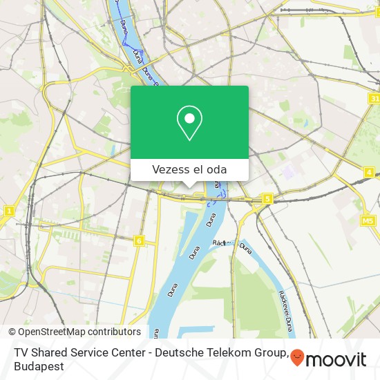 TV Shared Service Center - Deutsche Telekom Group térkép
