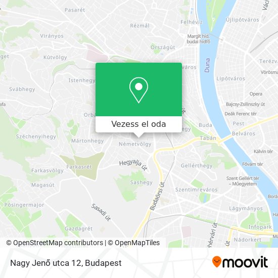 Nagy Jenő utca 12 térkép