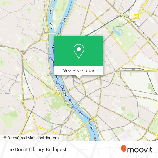 The Donut Library térkép