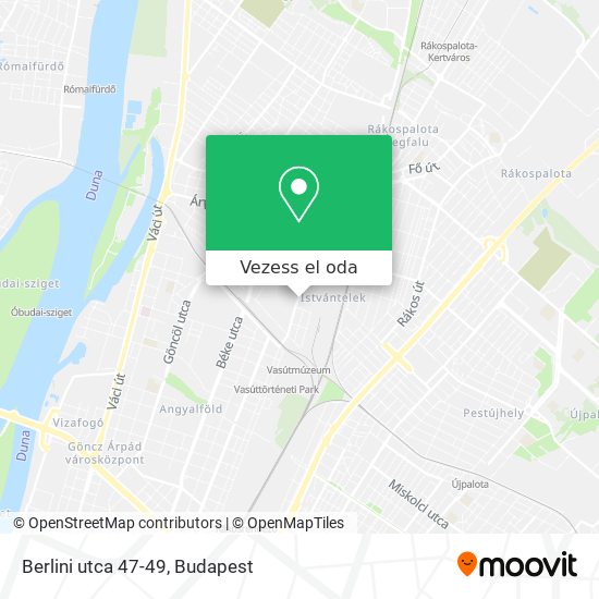 Berlini utca 47-49 térkép