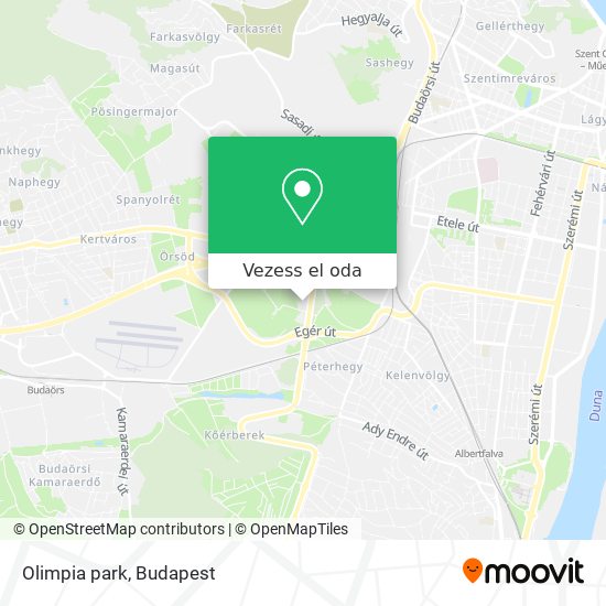 Olimpia park térkép