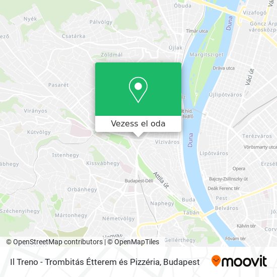 Il Treno - Trombitás Étterem és Pizzéria térkép