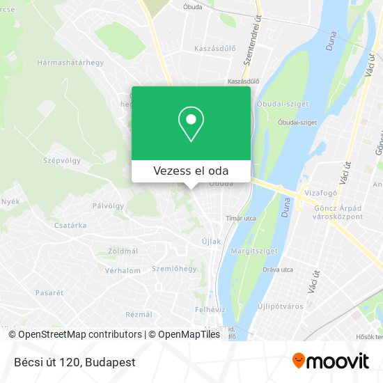Bécsi út 120 térkép