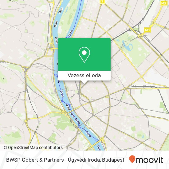 BWSP Gobert & Partners - Ügyvédi Iroda térkép