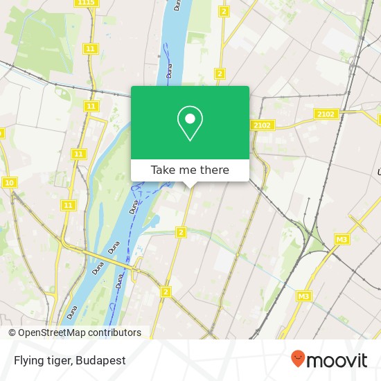 Flying tiger térkép