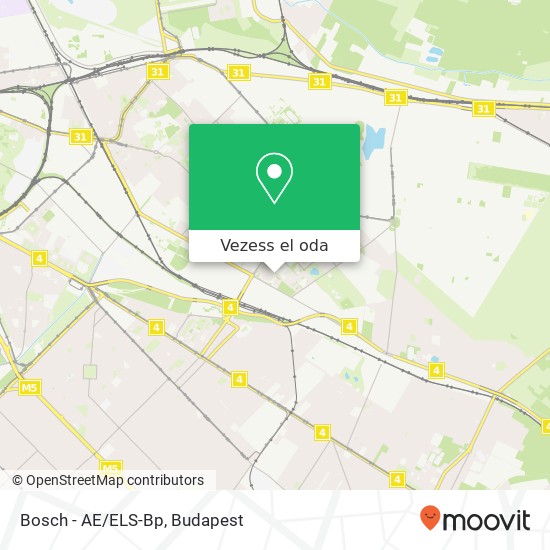 Bosch - AE/ELS-Bp térkép