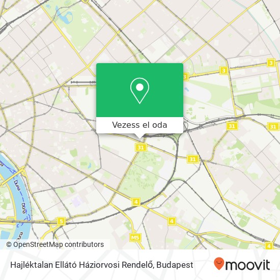 Hajléktalan Ellátó Háziorvosi Rendelő térkép