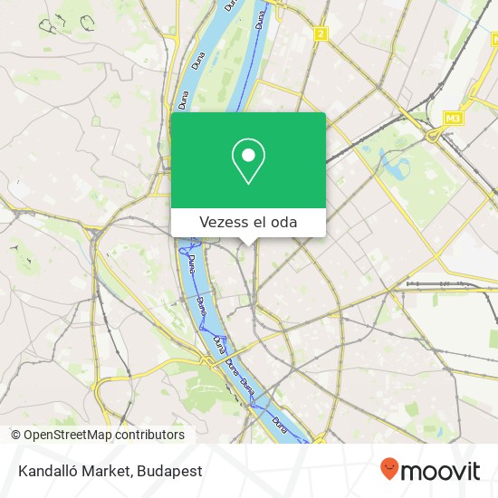 Kandalló Market térkép