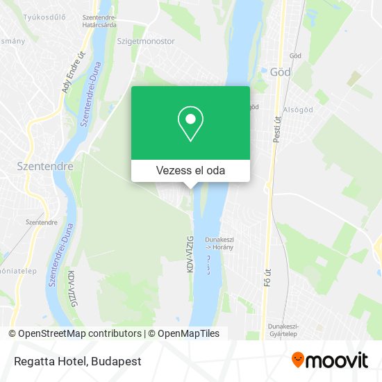 Regatta Hotel térkép