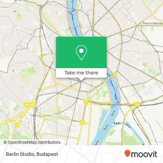 Berlin Studio térkép