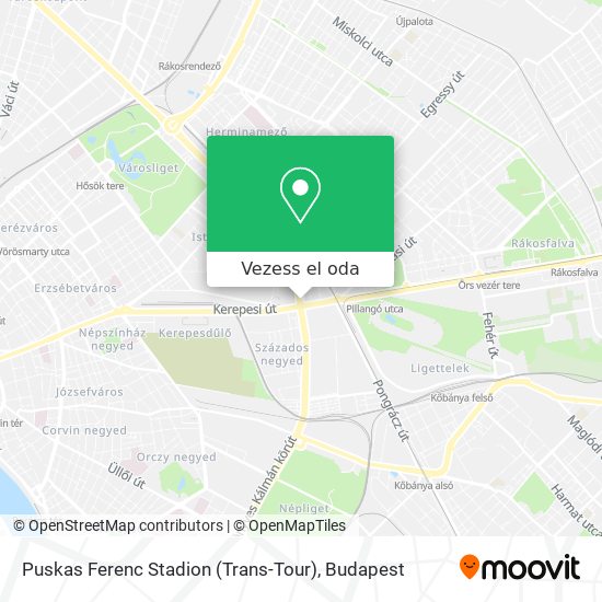 Puskas Ferenc Stadion (Trans-Tour) térkép