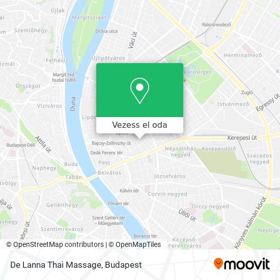 De Lanna Thai Massage térkép