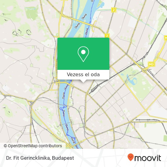 Dr. Fit Gerincklinika térkép