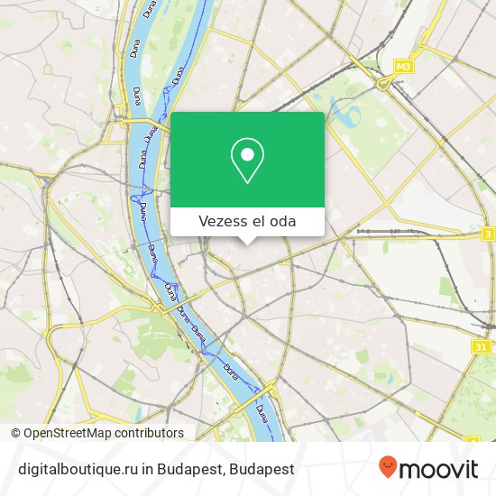 digitalboutique.ru in Budapest térkép